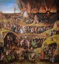 Inferno, 1520 painting by Pieter Huys after Dante Alighieri